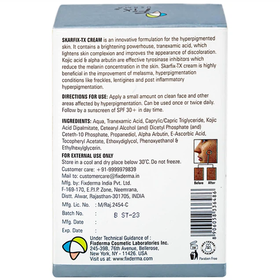 Kem Fixderma Skarfix-TX Cream hỗ trợ làm mờ vết thâm, đốm đen, nám (30g)
