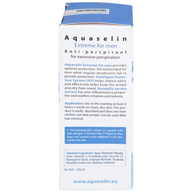 Lăn khử mùi Aquaselin Extreme For Men dùng cho vùng nách dành cho nam giới, giảm mồ hôi (50ml)