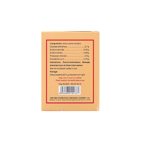 Muối uống Oresol New Bidiphar bù nước và điện giải (20 gói x 4,22g)