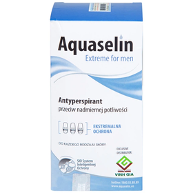 Lăn khử mùi Aquaselin Extreme For Men dùng cho vùng nách dành cho nam giới, giảm mồ hôi (50ml)