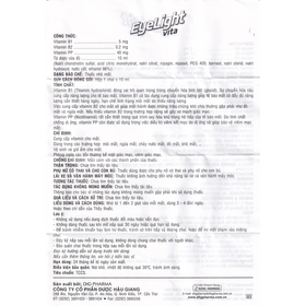 Thuốc nhỏ mắt Eyelight Vita DHG cung cấp Vitamin cho mắt (10ml)