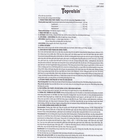 Thuốc Topralsin hỗ trợ điều trị triệu chứng ho khan (Hộp 24 viên)