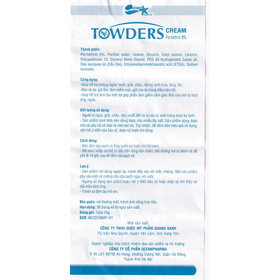 Kem Towders Cream Quang Xanh hỗ trợ phòng ngừa muỗi, ghẻ, chấy và giữ ẩm, mềm mịn da (15g)