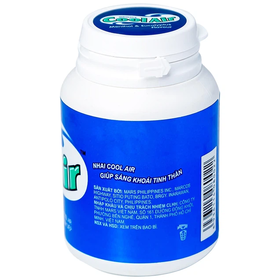 Kẹo sing-gum Cool Air hương bạc hà khuynh diệp thông cổ, mát họng (58.4g)