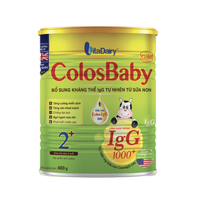 Sản phẩm dinh dưỡng cho trẻ trên 2 tuổi COLOSBABY GOLD 2+ (400g)