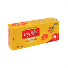Thực phẩm bảo vệ sức khỏe: VietNat® kẹo gừng (30 viên) có thành phần là cao gừng và tinh dầu gừng giúp làm ấm tỳ vị, hỗ trợ giảm nôn và các triệu chứng ăn không tiêu đầy hơi