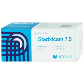 Thuốc Stadxicam 7.5 stella  trị viêm khớp dạng thấp (5 vỉ x 10 viên)
