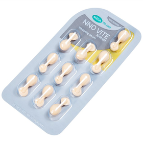 Viên nang mềm NNO Vite Whitening Serum hỗn hợp làm trắng da, giảm kích ứng da và cải thiện tình trạng da (1 vỉ x 10 viên)