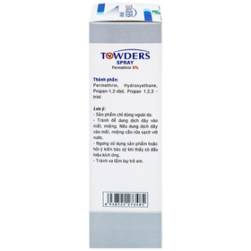 Xịt dung dịch Towders Spray Ocean Pharma làm sạch các loại ký sinh trùng khỏi da (150ml)