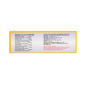 Thuốc Maecran chống lão hóa, cung cấp vitamin (12 vỉ x 5 viên)