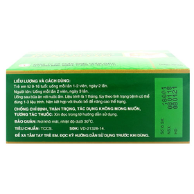 Thuốc Pylantin tăng cường chức năng gan, bảo vệ tế bào gan (5 vỉ x 10 viên)