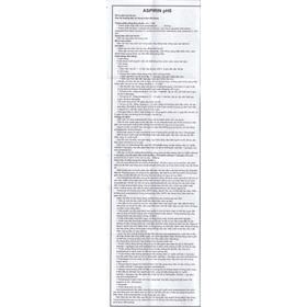 Thuốc Aspirin pH8 giảm cơn đau nhẹ và vừa, hạ sốt (20 vỉ x 10 viên)