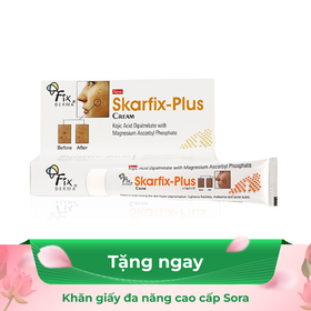Kem Fixderma Skarfix-Plus Cream hỗ trợ giảm nám da và tàn nhang (15g)
