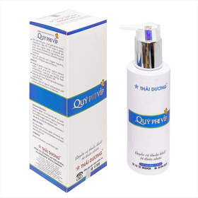Dung dịch vệ sinh phụ nữ Quý Phi Vip Sao Thái Dương chống ngứa, chống viêm, khử mùi hôi (120ml)