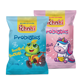 Kẹo dẻo lợi khuẩn Ích Nhi (Gói 24g)