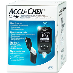 Máy đo đường huyết Accu-Chek Guide đo nhanh chóng và an toàn chỉ với một nút bấm