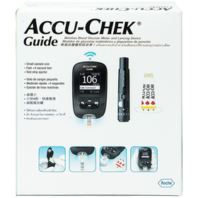 Máy đo đường huyết Accu-Chek Guide đo nhanh chóng và an toàn chỉ với một nút bấm