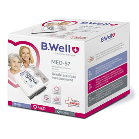 Máy đo huyết áp cổ tay tự động B.Well Swiss MED-57 cho kết quả chính xác, nhanh chóng