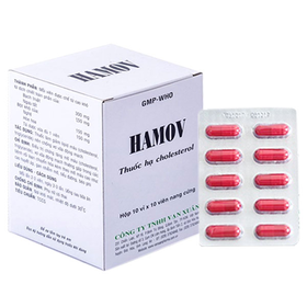 Thuốc Hamov Vạn Xuân hỗ trợ điều trị chứng tăng mỡ máu