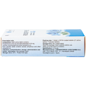 Thuốc Rosepire 3mg/0,03mg Exeltis xanh dùng để tránh thai