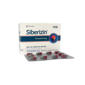 Thuốc Siberizin điều trị dự phòng cơn đau nửa đầu