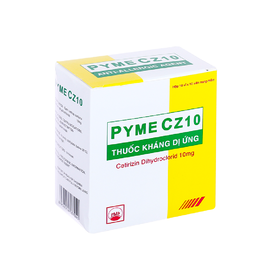 Thuốc Pyme Cz10 điều trị viêm mũi dị ứng, mày đay (10 vỉ x 10 viên)