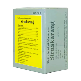 Thuốc Sirnakarang F hỗ trợ điều trị sỏi đường tiết niệu, sỏi thận (10 gói x 6g)