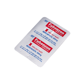 Thuốc Fubenzon 500mg hỗ trợ điều trị nhiễm một hay nhiều loại giun ( Hộp 1 viên)