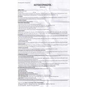 Kem bôi da Ketoconazol 2% Medipharco điều trị các bệnh nấm da và niêm mạc (10g)