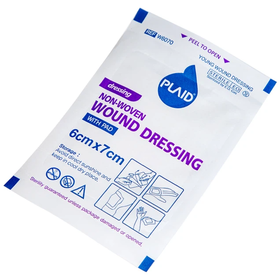 Băng gạc vô trùng Young Wound Dressing 6cm x 7cm Young Chemical hỗ trợ bảo vệ vết thương (50 miếng)