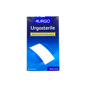 Băng gạc y tế vô trùng Urgo Sterile size 20cm x 9cm băng các vết thương khâu, vết trầy xước, vết cắt (20 miếng)