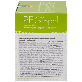 Bột pha hỗn dịch nhuận tràng PEGinpol Buona cải thiện tình trạng táo bón cho trẻ (20 gói x 5g)