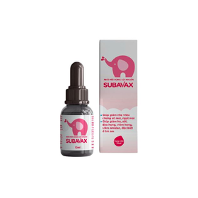 Dung dịch nhỏ mũi họng lợi khuẩn Subavax (hồng) (Chai 10ml)