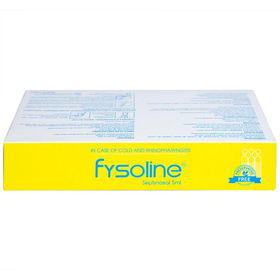 Dung dịch nước muối Fysoline Septinasal 5ml vệ sinh mũi không chất bảo quản kháng khuẩn (20 ống)