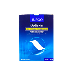 Gạc Urgo Optiskin 100mm x 90mm - Băng cá nhân bán thấm, tiệt trùng (hộp 50 miếng)