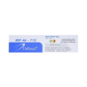 Gel Deroyal Multidex REF 46-712 hỗ trợ điều trị viêm nhiễm da, làm lành các vết loét mãn tính (85g)