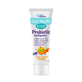 Kem đánh răng Kids Probiotic Toothpaste hương cam giúp ngăn ngừa sâu răng, giúp răng chắc khỏe (50g)
