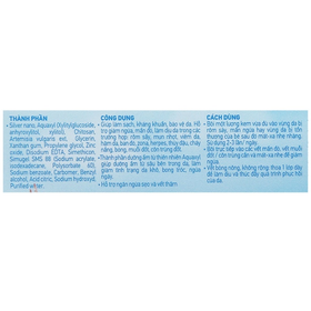 Kem Nano Bạc Agrin hỗ trợ giảm ngứa, mẩn đỏ, làm dịu da, viêm da, hăm da (25g)