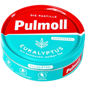 Kẹo ngậm không đường Pulmoll Hương Khuynh Diệp Bạc Hà (hộp 45g)