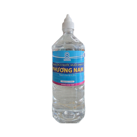 Nước muối Phương Nam Natri Clorid 0.9% sát trùng vết thương 1L
