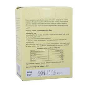 Thực phẩm bảo vệ sức khỏe Men vi sinh Bifina Baby (hộp 30 gói)