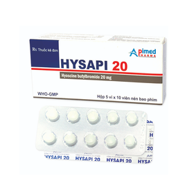 Thuốc Hysapi 20 Apimed điều trị co thắt đường tiêu hóa (5 vỉ x 10 viên)