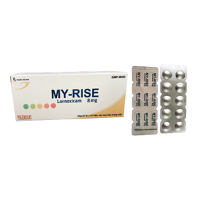 Thuốc My-rise 8mg giảm đau, kháng viêm xương khớp (3 vỉ x 10 viên)