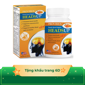 Thực phẩm bảo vệ sức khỏe Provibiol Headsup (30 Viên)