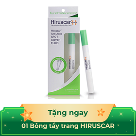 Kem Hiruscar Anti Acne Spot Cover Fluid Che Khuyết Điểm, Ngăn Ngừa Mụn (1ml)