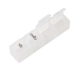 Hộp đựng thuốc nhỏ gọn, tiện dụng (1 cái)