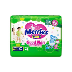 Tã Quần Merries Good Skin Size XXL (28 Miếng)