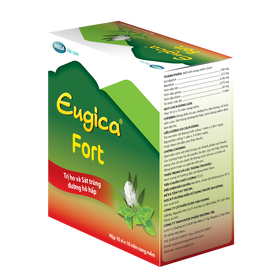 Thuốc Eugica Fort DHG hỗ trợ điều trị ho, đau họng, sổ mũi