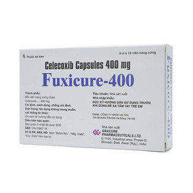 Thuốc Fuxicure-400mg điều trị thoái hóa khớp (3 vỉ x 10 viên)