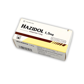 Thuốc Hazidol 1.5mg PYMEPHARCO trị tâm thần phân liệt (10 vỉ x 10 viên)